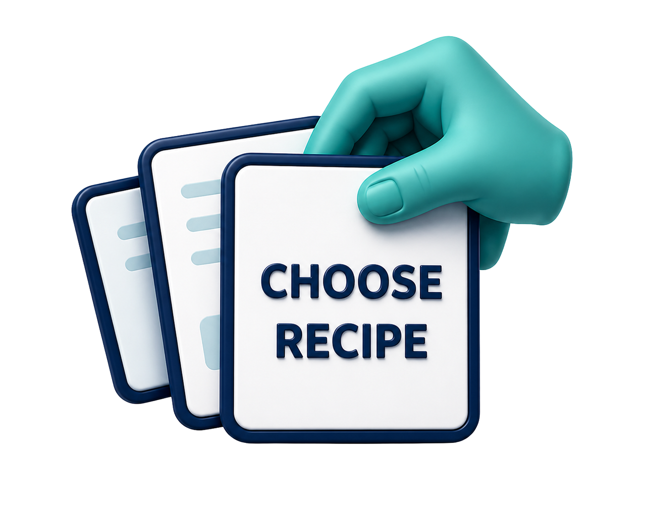 Choose your first recipe